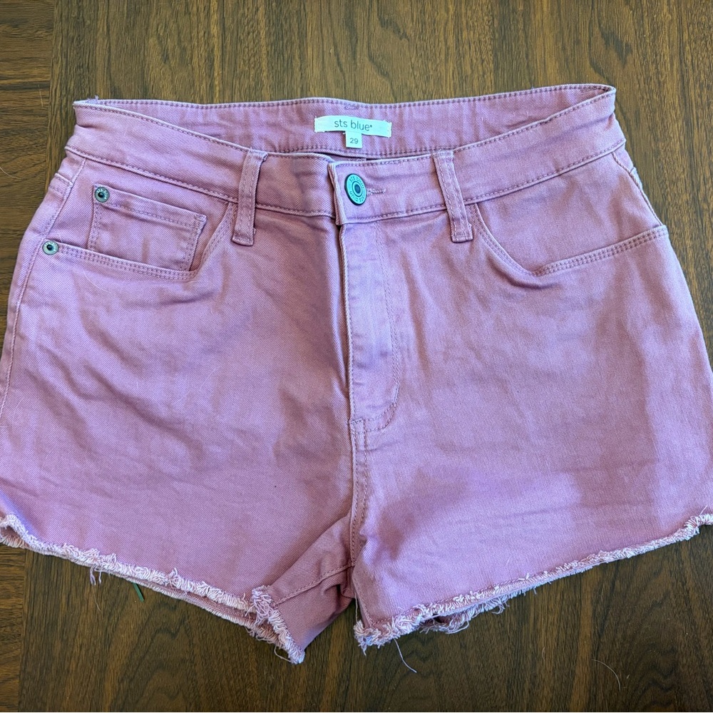 STS Blue High Waist Cutoff Shorts (29)